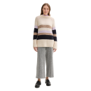 TOM TAILOR Pullover knit colorblock stripe