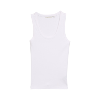TOM TAILOR DENIM TOP white