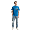 TOM TAILOR Shirt blue petrol