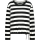 MONARI Sweatshirt schwarz Ringel