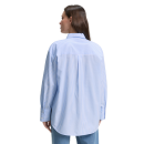 TOM TAILOR Bluse blue white small stripe