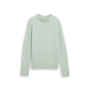 TOM TAILOR DENIM Pullover silver cloud blue mel.