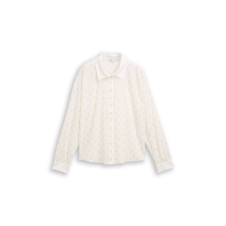 TOM TAILOR DENIM Bluse glitter dot