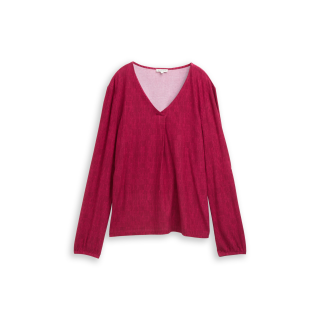 TOM TAILOR Woman Shirt irregular pink graphic
