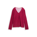 TOM TAILOR Woman Shirt irregular pink graphic