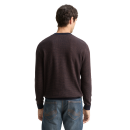 TAILOR MAN Pullover navy brown dot