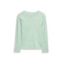 TOM TAILOR DENIM Shirt matcha green stripe