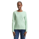 TOM TAILOR DENIM Shirt matcha green stripe
