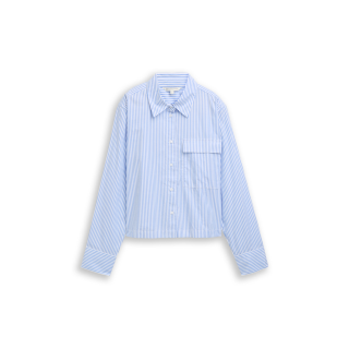 TOM TAILOR DENIM Shirt 1050270 34878 blue white stripe