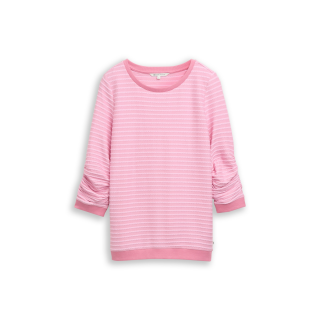 TOM TAILOR DENIM Sweat rose structure stripe