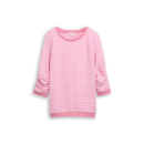 TOM TAILOR DENIM Sweat rose structure stripe