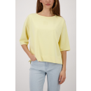 MONARI Sweatshirt pastel yellow