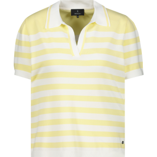 MONARI Pullover pastel yellow ringel