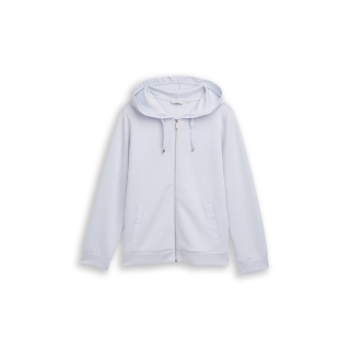 TOM TAILOR PLUS Sweatjacke soft dusty blue