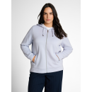 TOM TAILOR PLUS Sweatjacke soft dusty blue