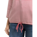 TOM TAILOR Woman Shirt pink offwhite stripe