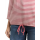 TOM TAILOR Woman Shirt pink offwhite stripe