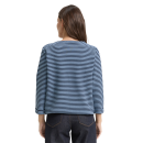 TOM TAILOR Woman Shirt blue navy stripe