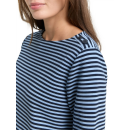 TOM TAILOR Woman Shirt blue navy stripe