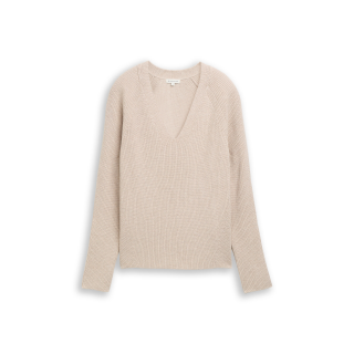 TOM TAILOR WOMEN Pullover dusty alabaster mel.