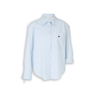 TOM TAILOR WOMEN Bluse blue stripe