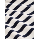 TOM TAILOR WOMAN Sweat white blue stripe