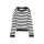 TOM TAILOR WOMAN Sweat white blue stripe
