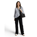 TOM TAILOR WOMEN Bluse navy white stripe