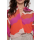 GEISHA Bluse ecru/brown/cassis