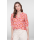 GEISHA Bluse ecru/orange/cassis