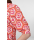 GEISHA Bluse ecru/orange/cassis