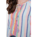 GEISHA Bluse pink/cassis/blue