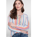 GEISHA Bluse pink/cassis/blue