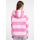 ELBSAND Sweat Eydis magenta sky rose stripe