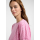 ELBSAND Shirt  Veera magenta sky cloud white stripe