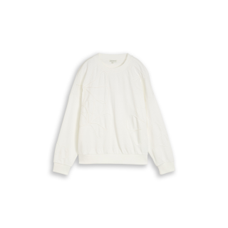TOM TAILOR WOMAN Sweat offwhite
