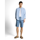TOM TAILOR MAN Bermuda blue mini geometric