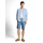TOM TAILOR MAN Bermuda blue mini geometric