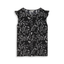 TOM TAILOR DENIM TOP black white flower