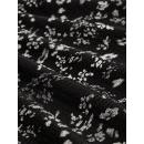 TOM TAILOR DENIM TOP black white flower