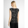 TOM TAILOR DENIM TOP black white flower