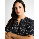 TOM TAILOR PLUS Bluse navy dot