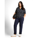 TOM TAILOR PLUS Bluse navy dot