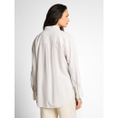 TOM TAILOR WOMEN Bluse taupe white stripe