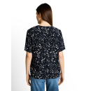 TOM TAILOR WOMEN Bluse navy dot