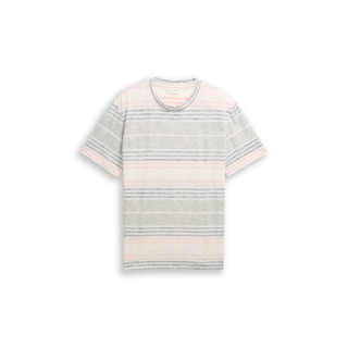 TOM TAILOR MAN Shirt river teal multi stripe