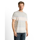 TOM TAILOR MAN Shirt river teal multi stripe