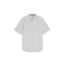 TOM TAILOR MAN Hemd white leaf green stripe