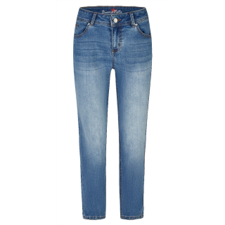 BUENA VISTA Jeans Malibu Zip 7/8 mid stone