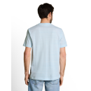 TOM TAILOR MAN Shirt light blue pique